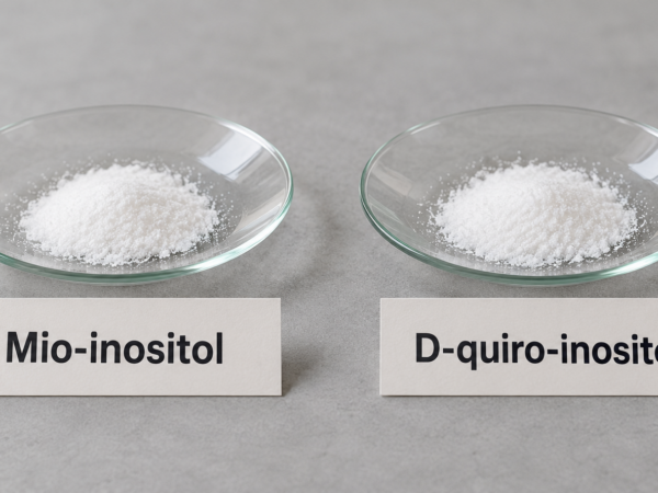 Mio-inositol e D-quiro-inositol: diferenças e como comparar