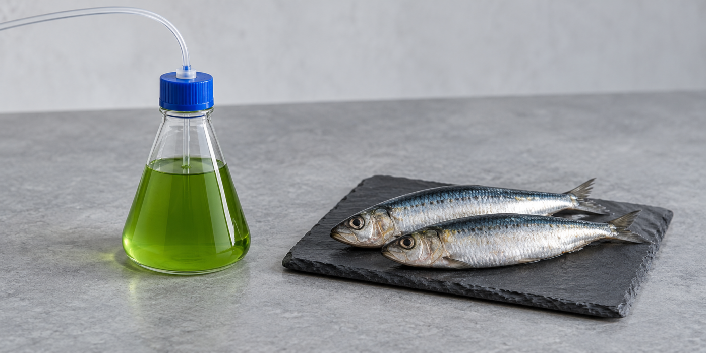 Ômega 3 vegano e óleo de peixe: diferenças no rótulo