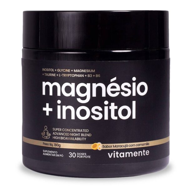 Magnésio Inositol Vitamente 180g