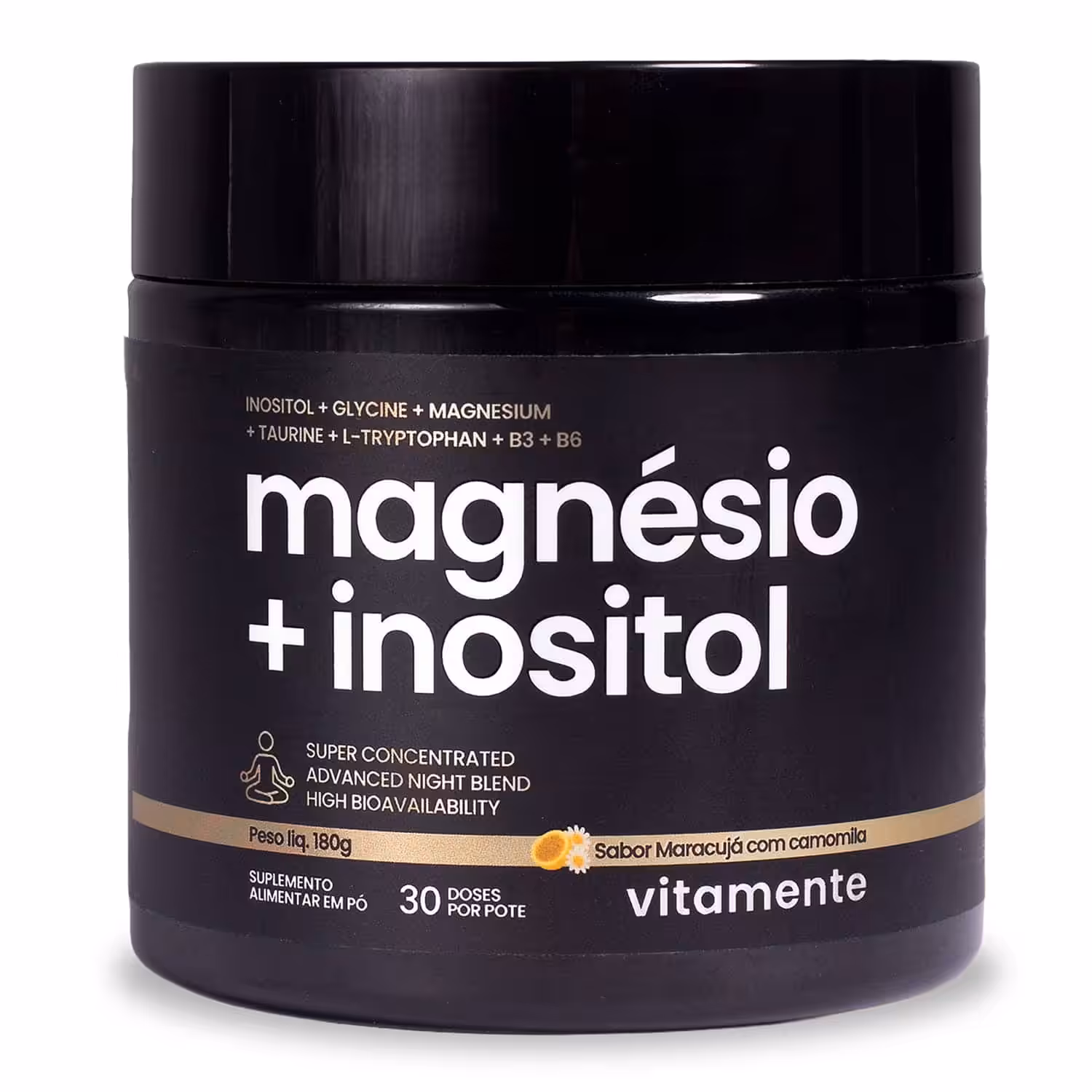 Magnésio Inositol Vitamente 180g