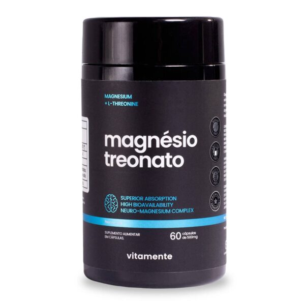 Magnésio Treonato Vitamente 60caps