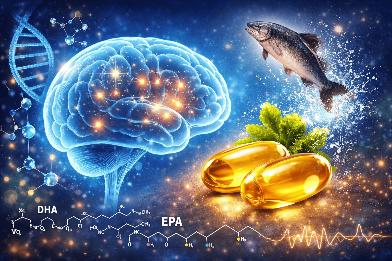 O que torna o ômega-3 tão importante para o cérebro? Entenda o papel do DHA.
