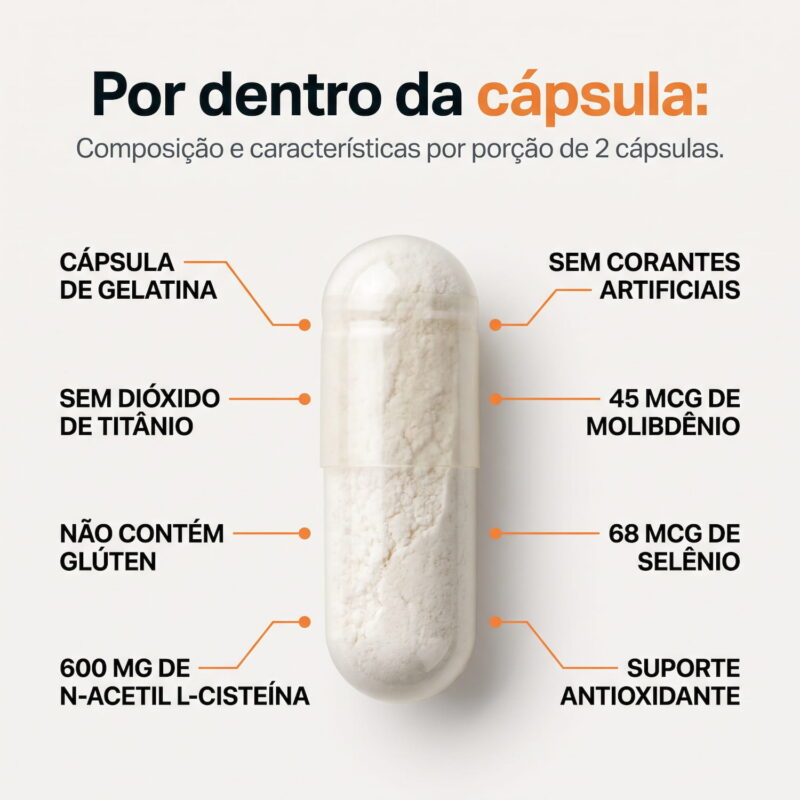 NAC Vitamente: o que tem dentro da cápsula